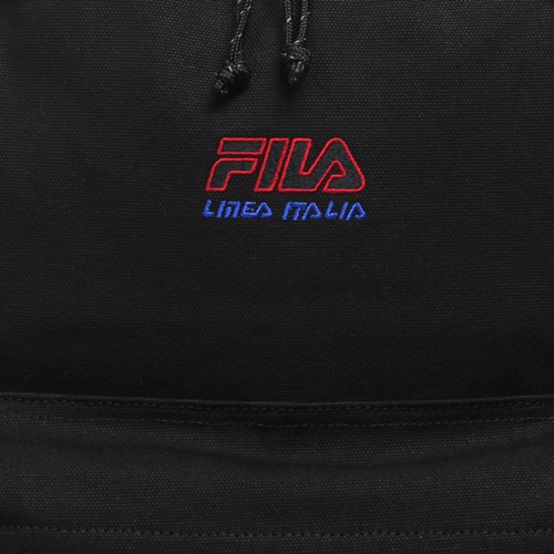 휠라(FILA) 캔버스 라운드 백팩 (FS3BPB5004XBLK)