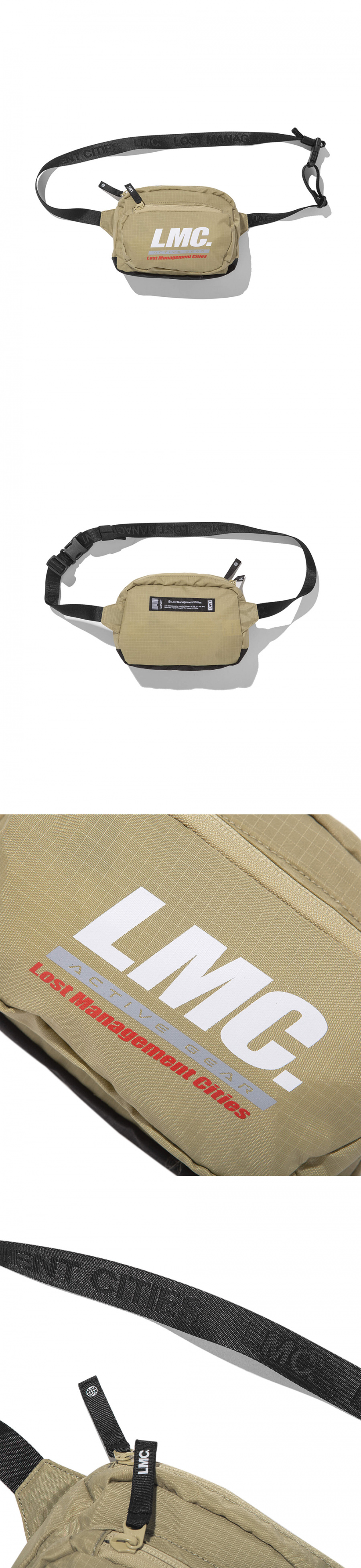 엘엠씨(LMC) LMC ACTIVE MINI HIP SACK beige