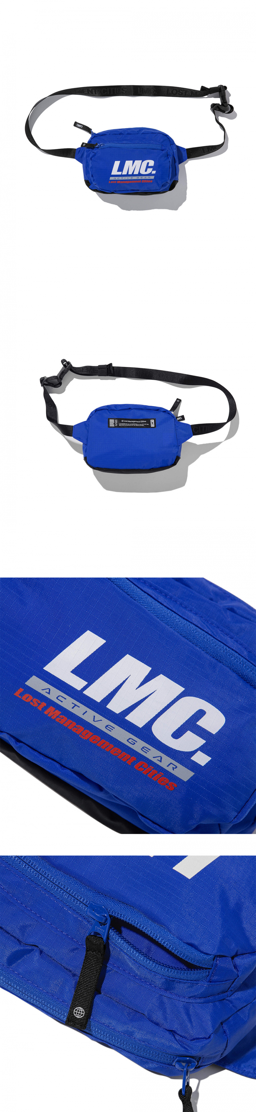 엘엠씨(LMC) LMC ACTIVE MINI HIP SACK blue