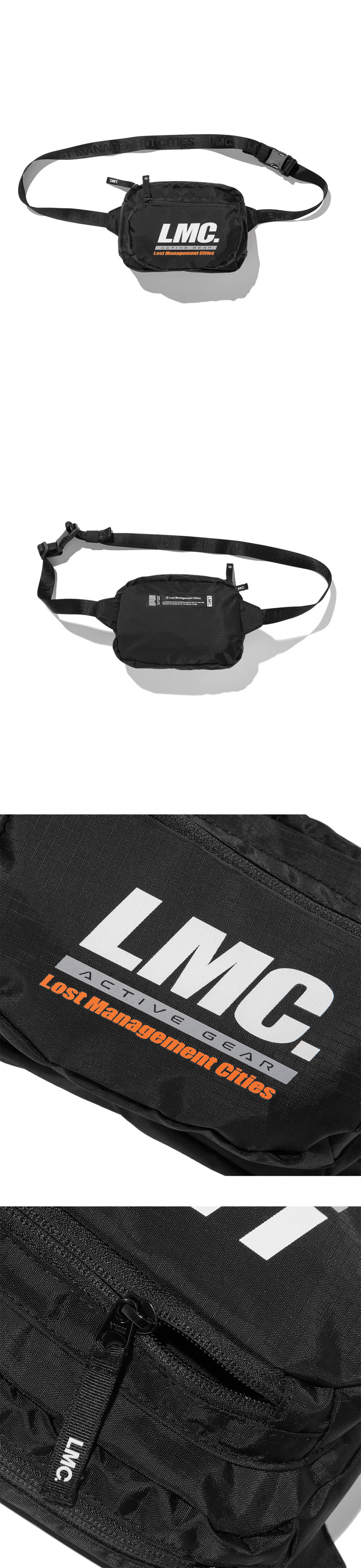엘엠씨(LMC) LMC ACTIVE MINI HIP SACK black