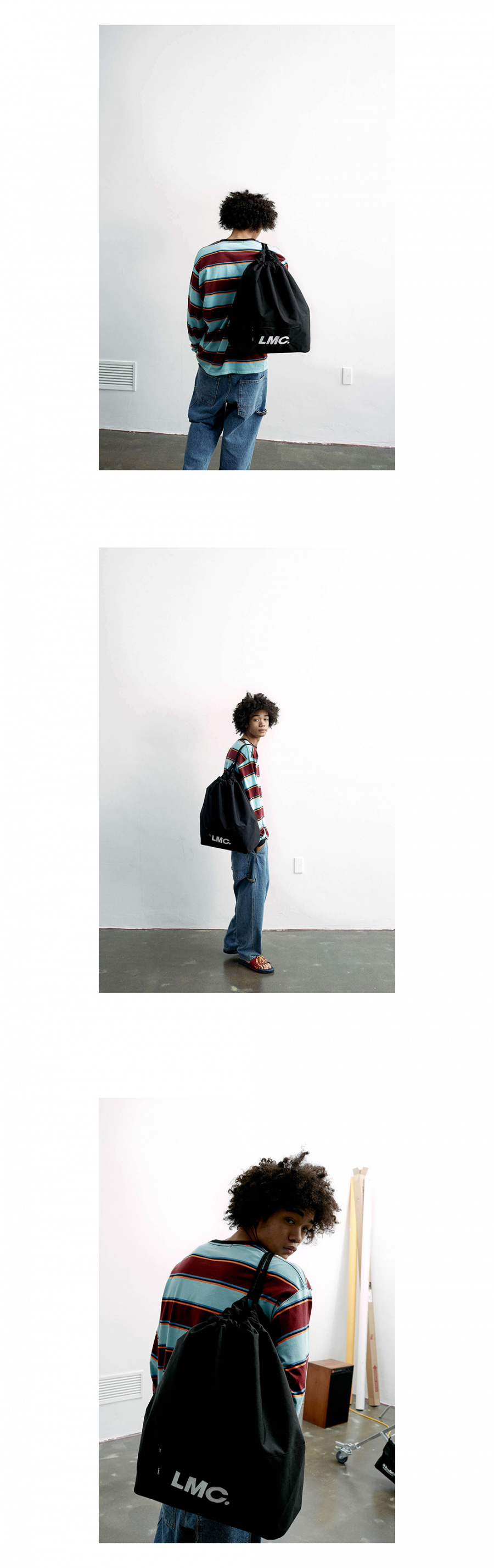 엘엠씨(LMC) LMC GYM BAG black