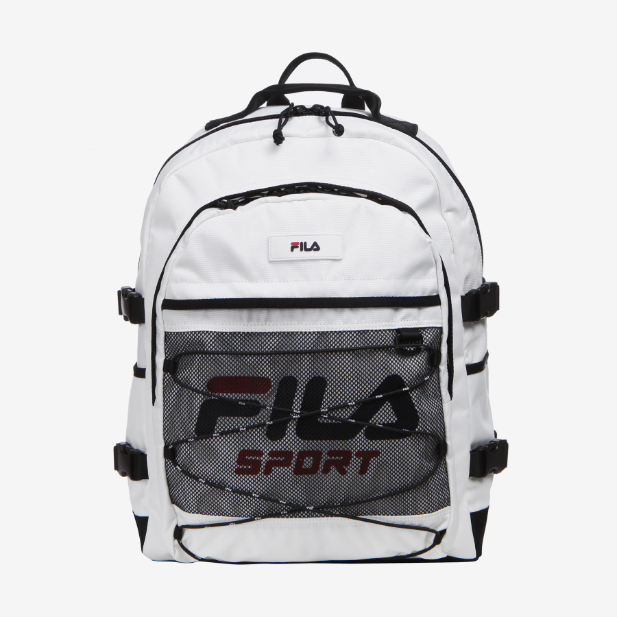 휠라(FILA) 메쉬 포켓 스포츠 백팩 (FS3BPB5101XOWH)