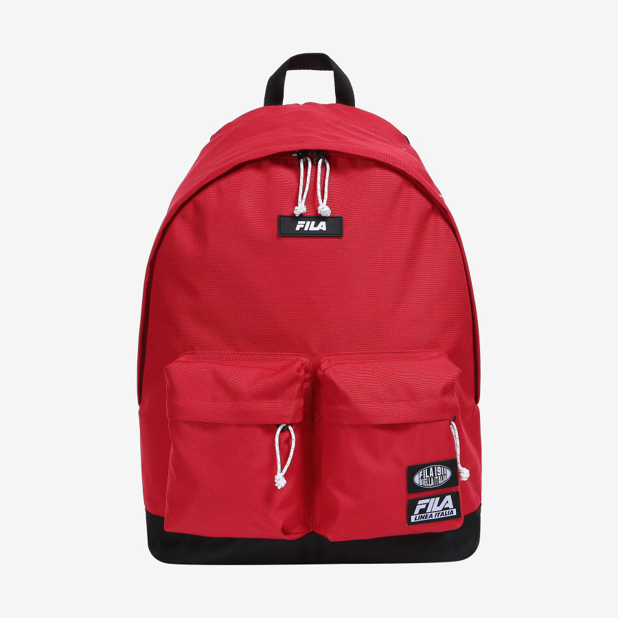 휠라(FILA) 투포켓 라운드 백팩 (FS3BPB5005XDRD)