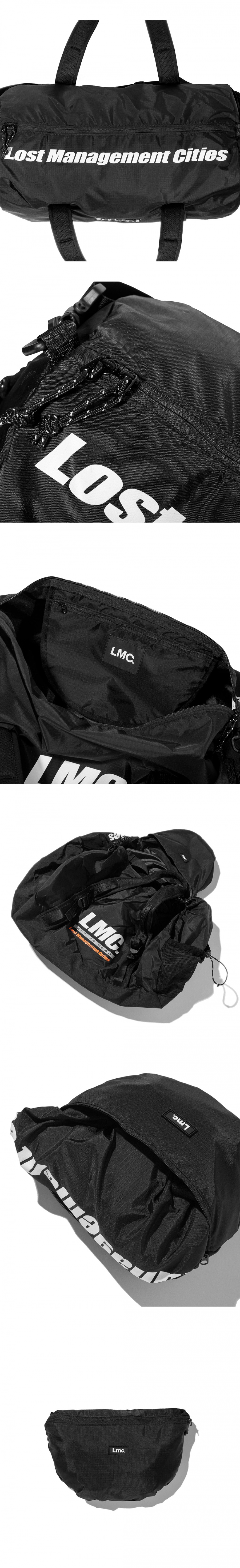 엘엠씨(LMC) LMC ACTIVE PACKABLE DUFFLE BAG black