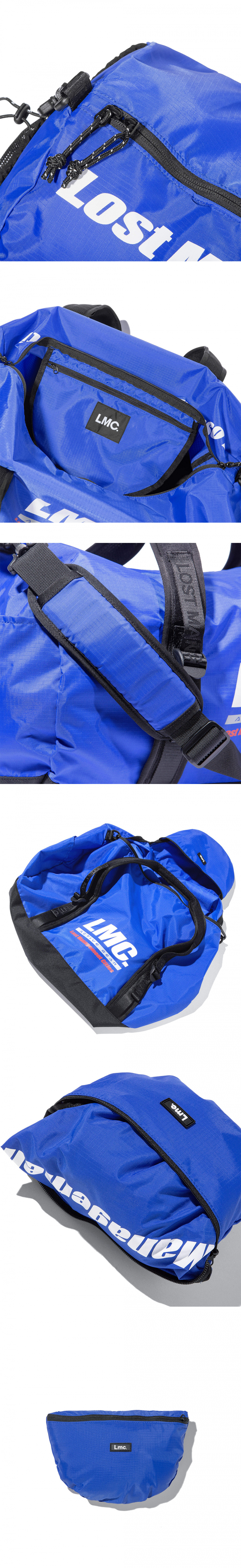 엘엠씨(LMC) LMC ACTIVE PACKABLE DUFFLE BAG blue