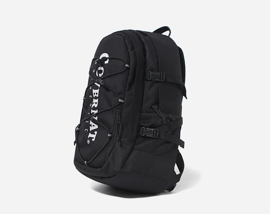 커버낫(COVERNAT) CORDURA AUTHENTIC LOGO RUCK SACK BLACK