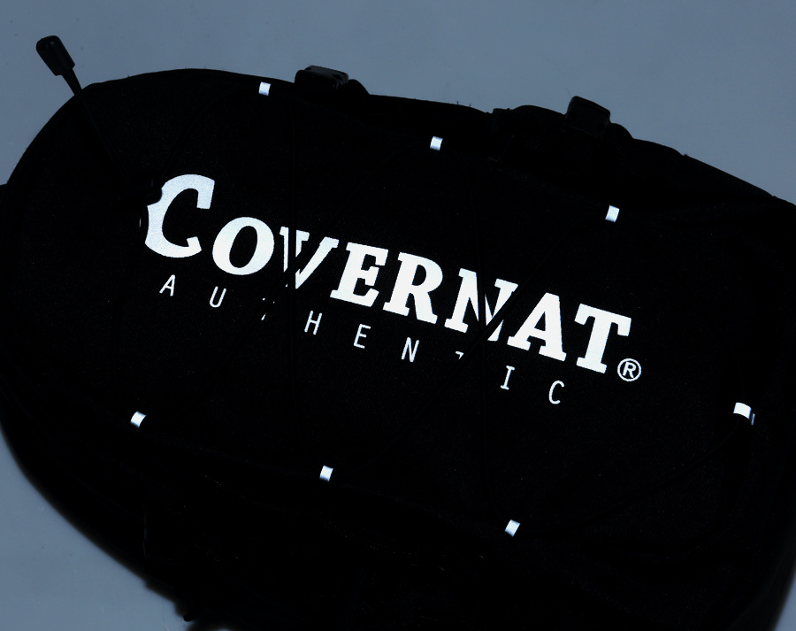 커버낫(COVERNAT) CORDURA AUTHENTIC LOGO RUCK SACK BLACK