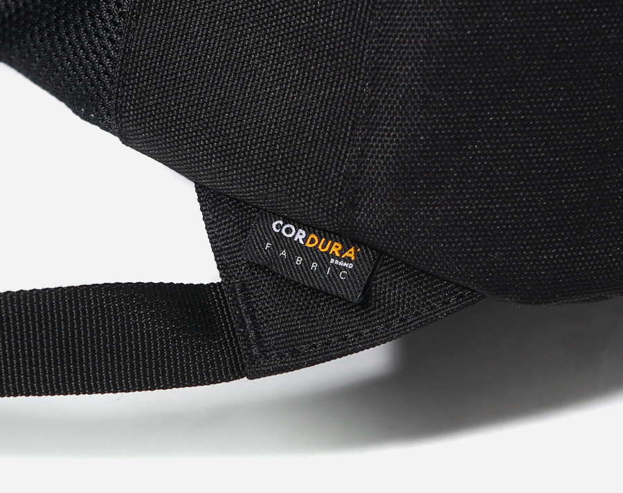 커버낫(COVERNAT) CORDURA AUTHENTIC LOGO RUCK SACK BLACK