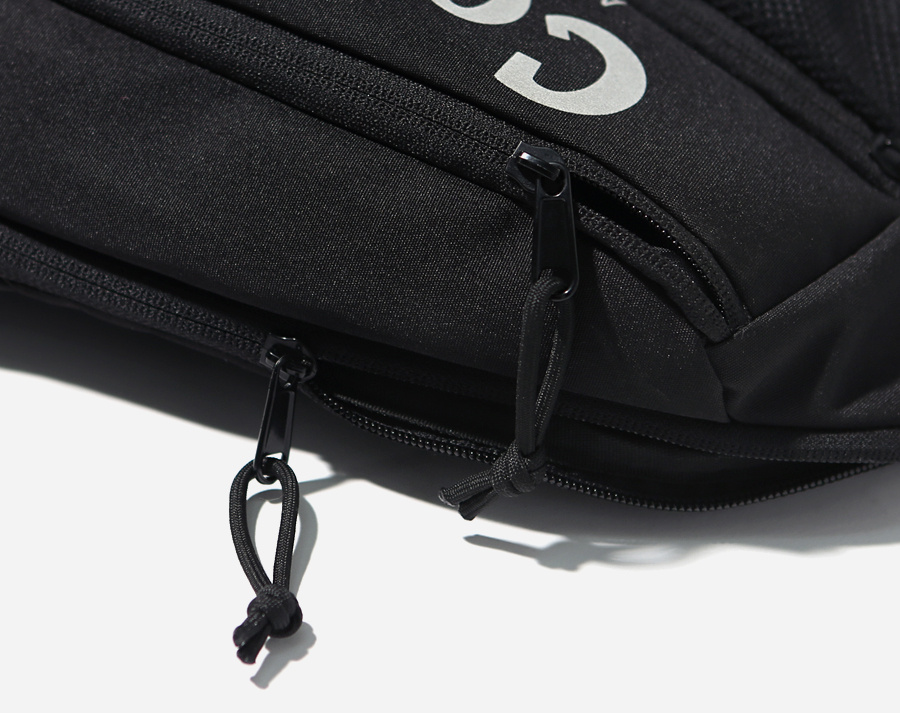 커버낫(COVERNAT) CORDURA AUTHENTIC LOGO SLING BAG BLACK