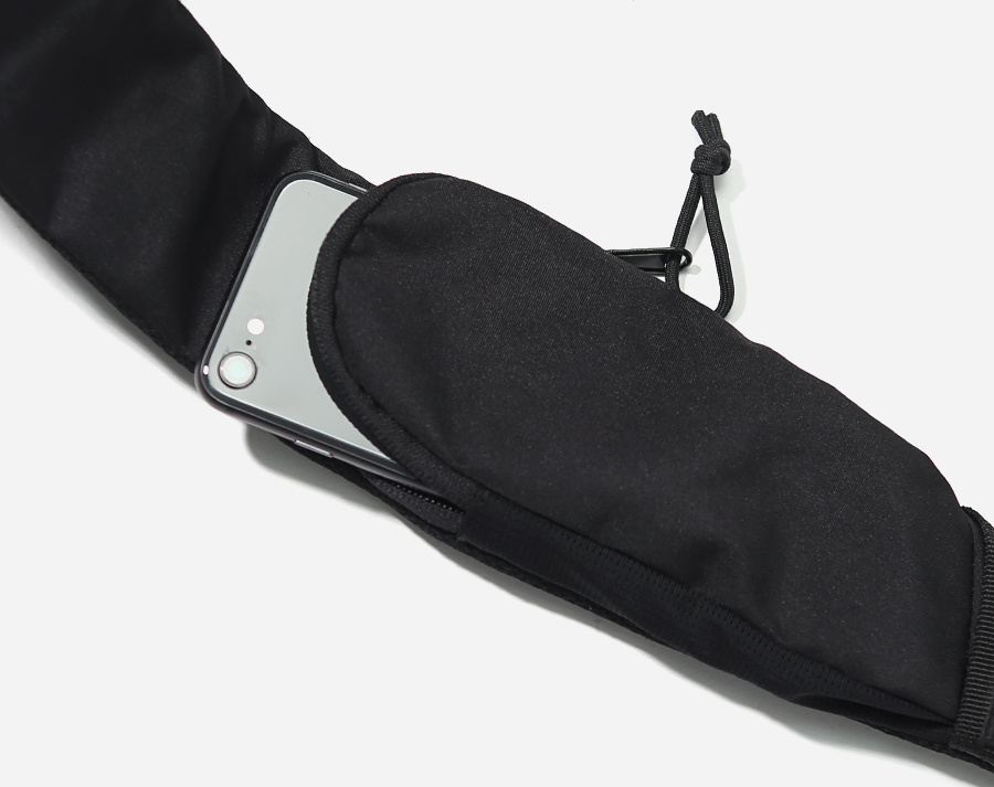 커버낫(COVERNAT) CORDURA AUTHENTIC LOGO SLING BAG BLACK