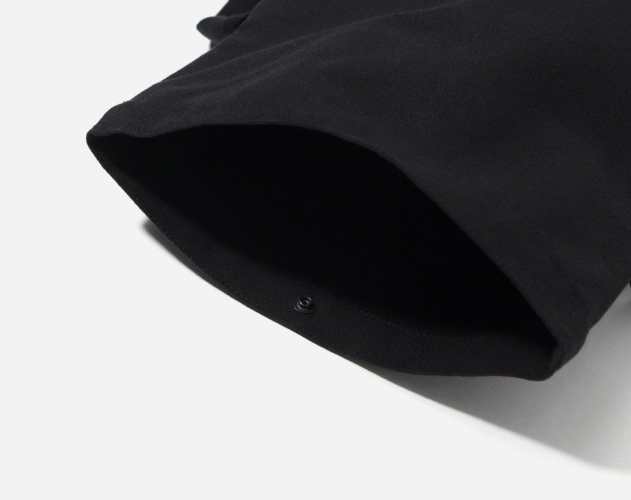 커버낫(COVERNAT) AUTENTIC LOGO FLAP SHOULDER BAG BLACK