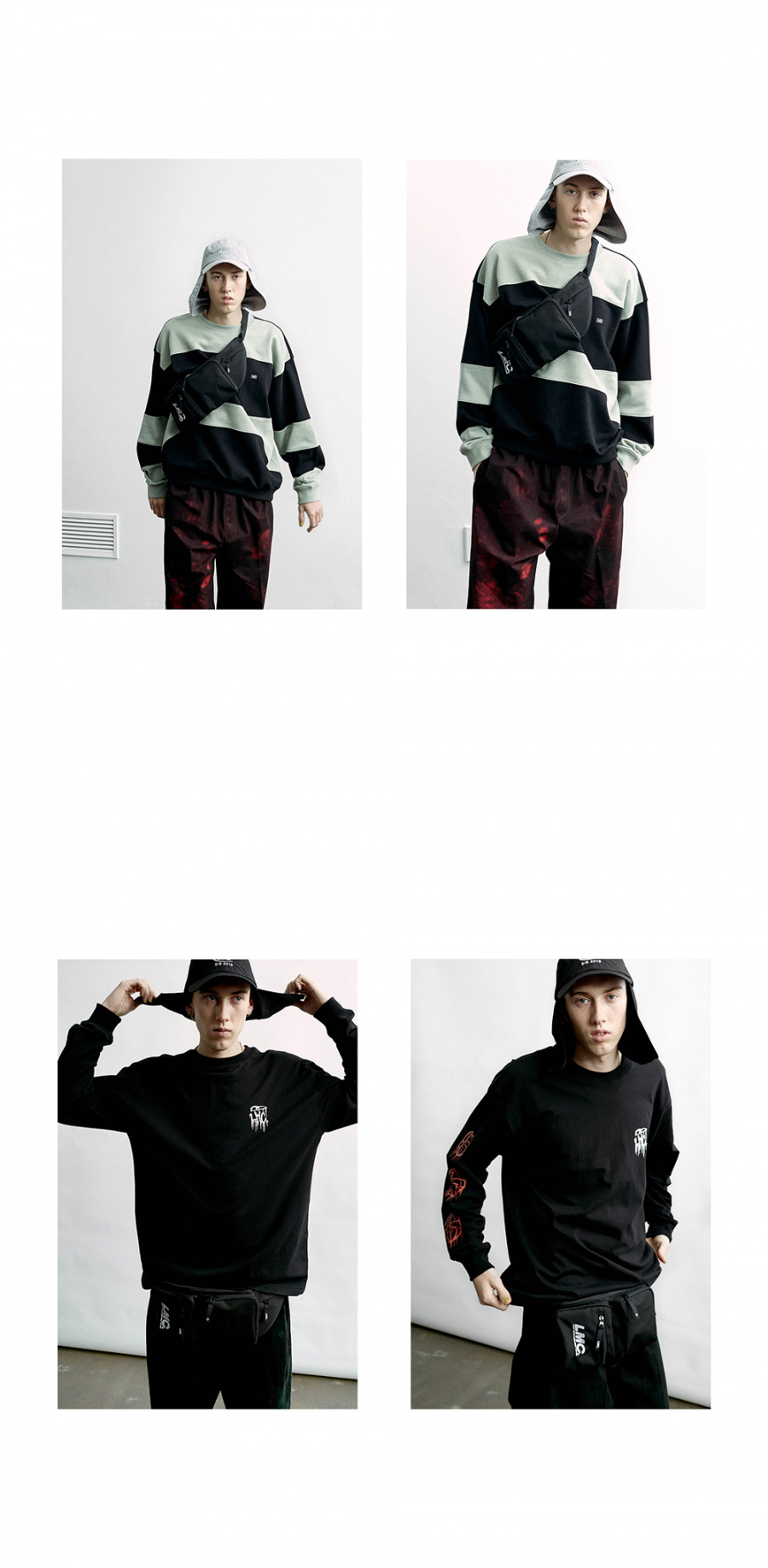 엘엠씨(LMC) LMC MILANO SLING BAG black