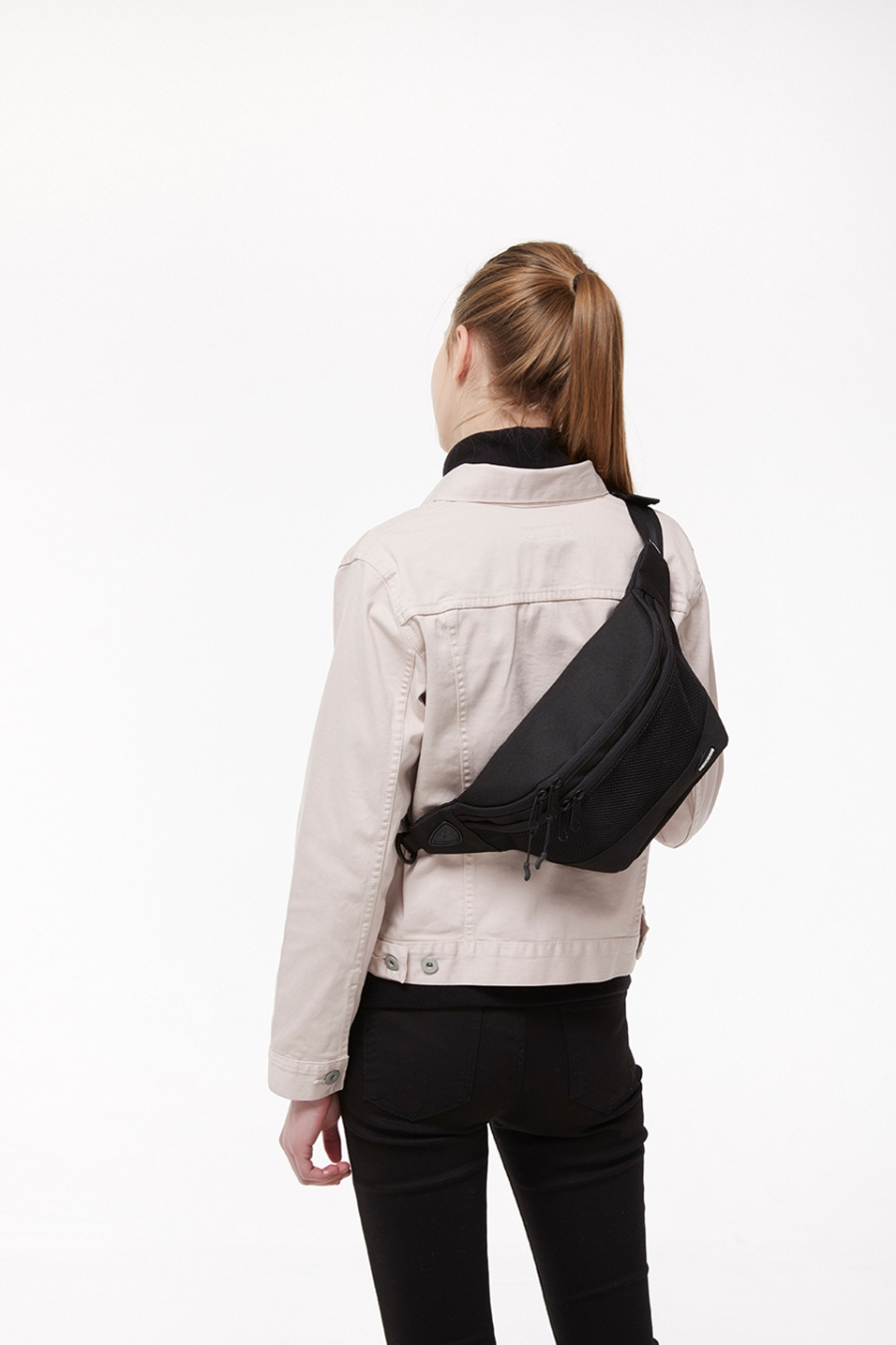 네이키드니스(NEIKIDNIS) WIDE VISION HIP SACK / BLACK