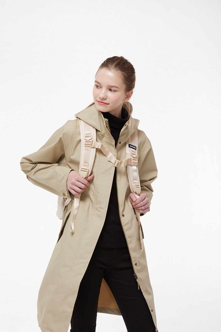 네이키드니스(NEIKIDNIS) COMPACT DAYPACK / LIGHT BEIGE