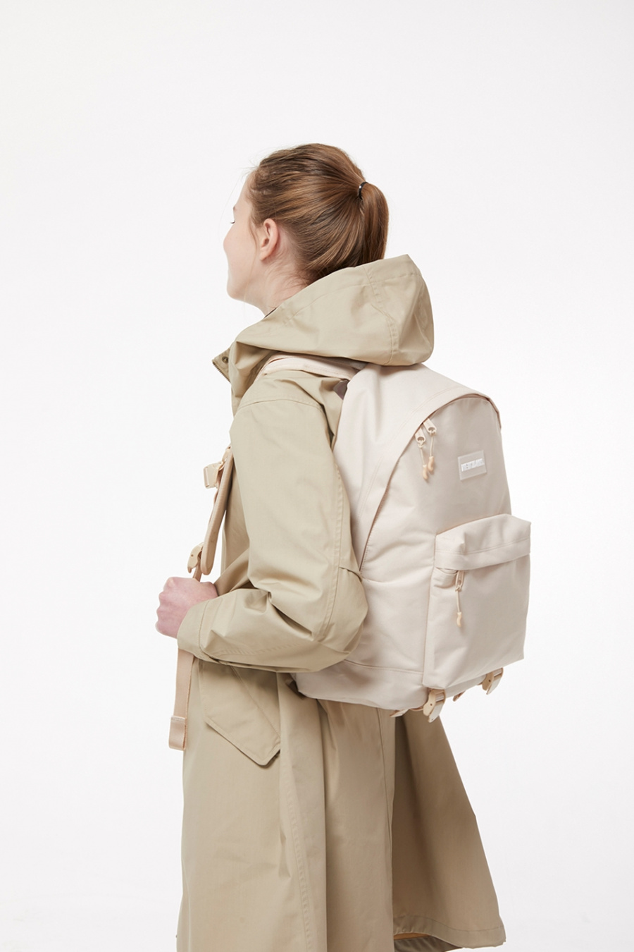 네이키드니스(NEIKIDNIS) COMPACT DAYPACK / LIGHT BEIGE