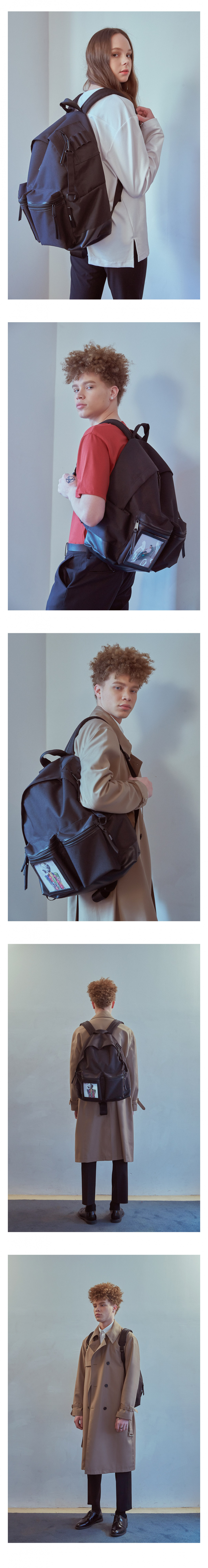 엠엠지엘(MMGL) 투웨이 백팩 (블랙)