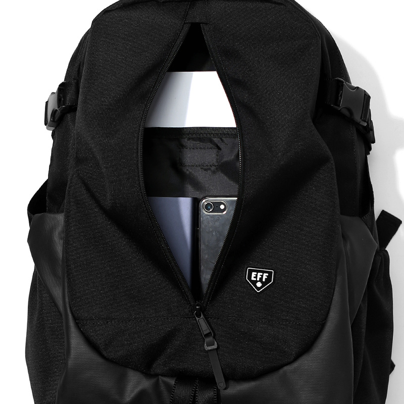 이벳필드(EBBETSFIELD) CORDURA VERTICAL BACKPACK  BLACK