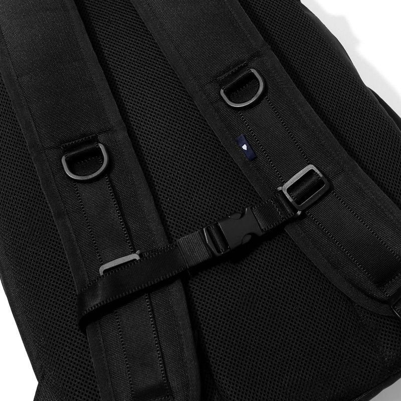 이벳필드(EBBETSFIELD) CORDURA VERTICAL BACKPACK  BLACK
