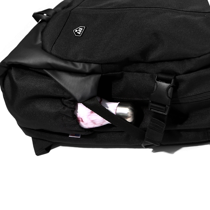 이벳필드(EBBETSFIELD) CORDURA VERTICAL BACKPACK  BLACK