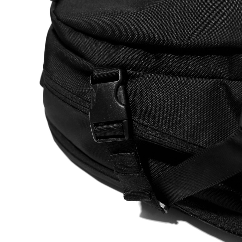이벳필드(EBBETSFIELD) CORDURA VERTICAL BACKPACK  BLACK