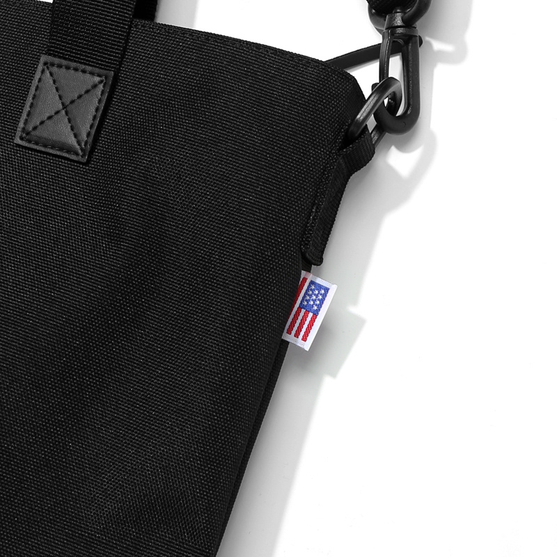 이벳필드(EBBETSFIELD) CORDURA 2WAY TOTE BAG BLACK