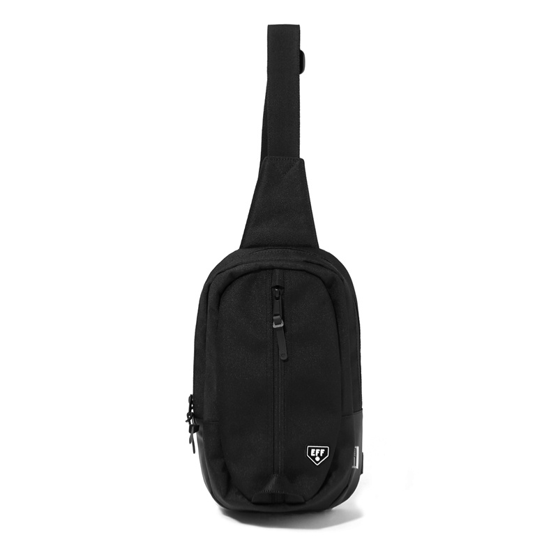 이벳필드(EBBETSFIELD) CORDURA VERTICAL SLING BAG BLACK