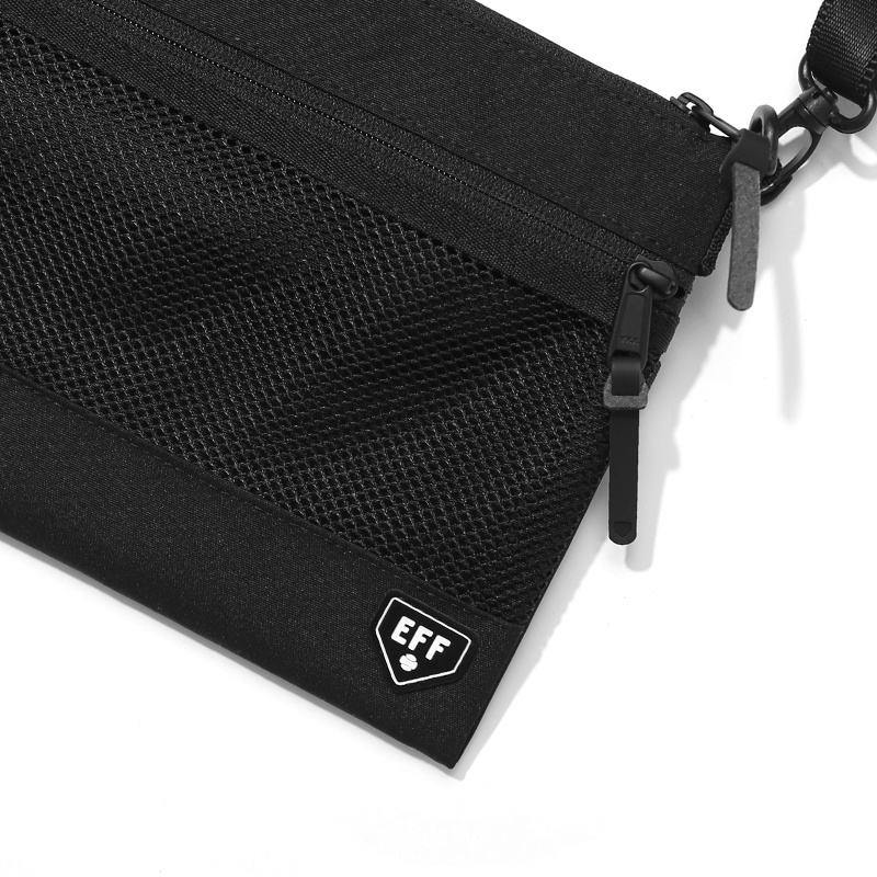 이벳필드(EBBETSFIELD) CORDURA SACOCHE BAG  BLACK