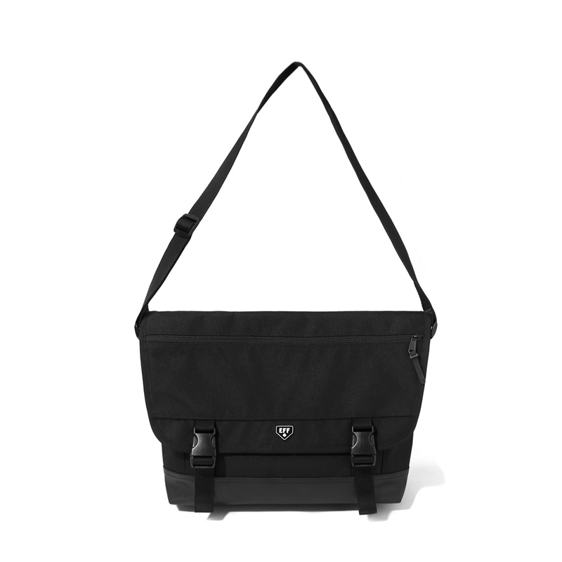 이벳필드(EBBETSFIELD) CORDURA MESSENGER BAG BLACK