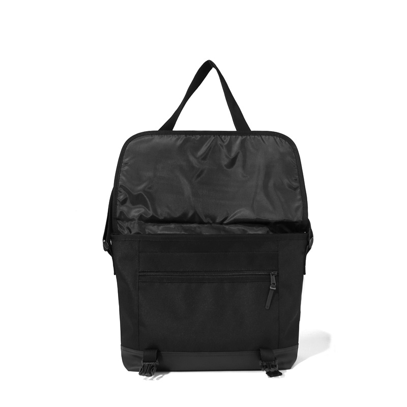 이벳필드(EBBETSFIELD) CORDURA MESSENGER BAG BLACK