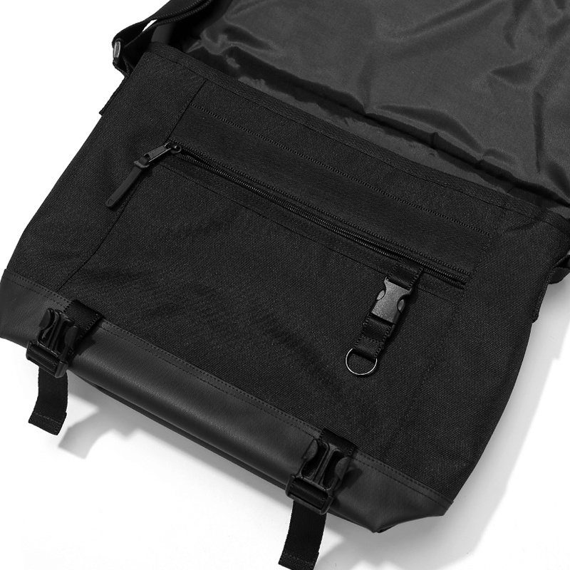 이벳필드(EBBETSFIELD) CORDURA MESSENGER BAG BLACK