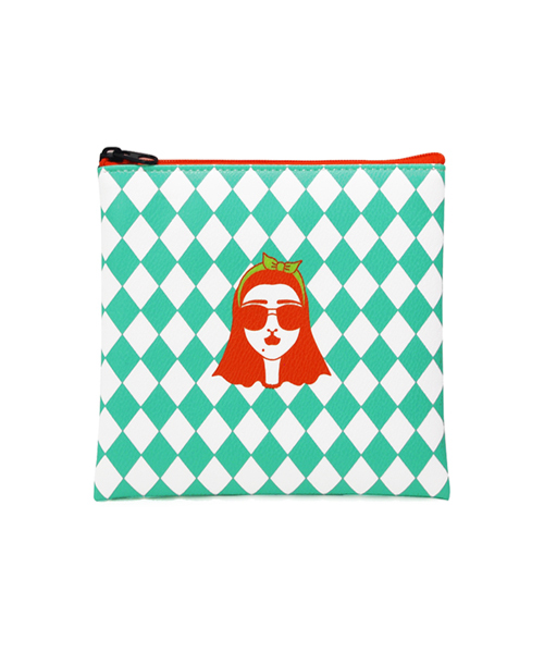 땅별메들리(TTANGBYEOL MEDLEY) 파우치S - 민트 점미