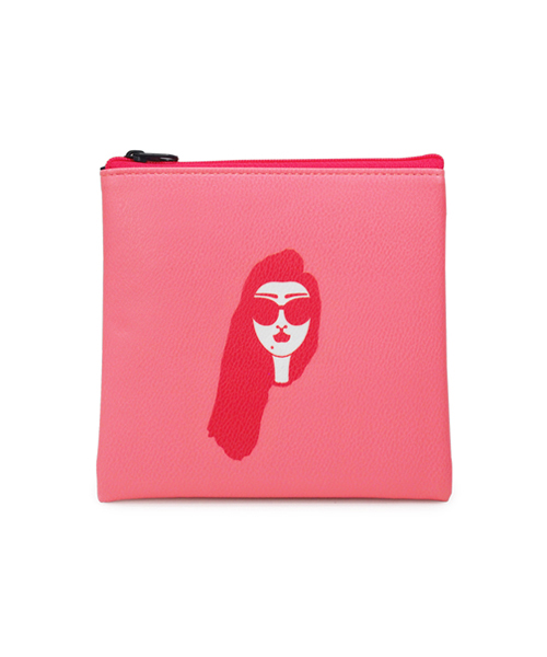 땅별메들리(TTANGBYEOL MEDLEY) 파우치S - 핑크 점희