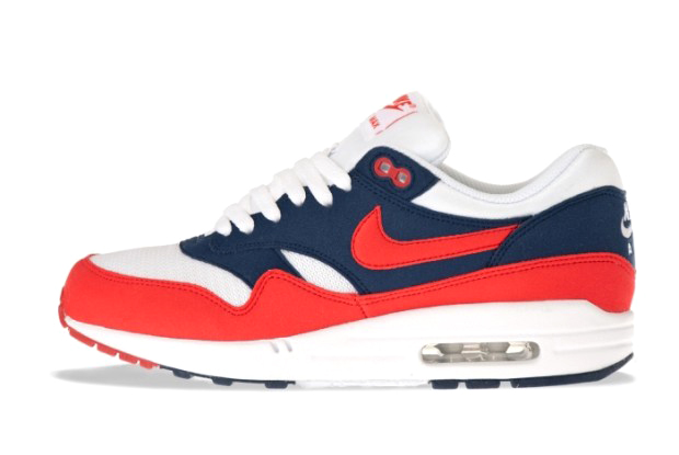nike air max 1 navy red