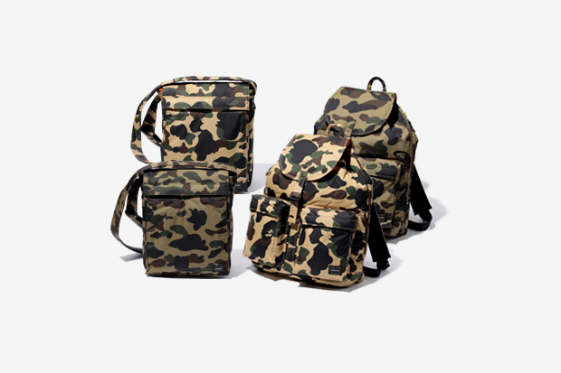 A Bathing Ape x Porter Camo Bag Collection A Bathing Ape x Porter Camo Bag Collection