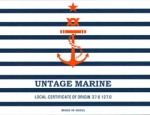 UNTAGE 2012 Summer Lookbook ‘Marine’