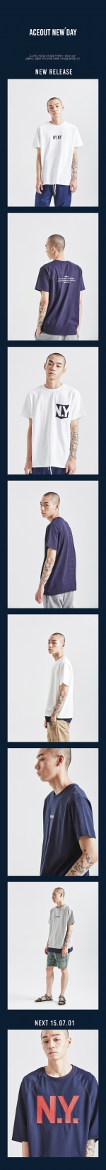 [ACEOUT] 에이스아웃 SUMMER 15 -NEW'DAY- 티셔츠발매