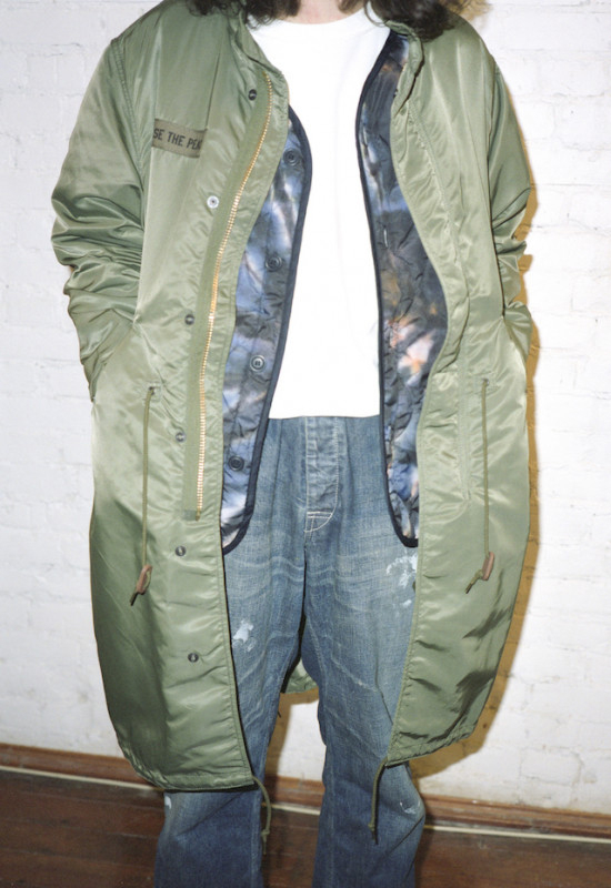 스투시(Stüssy)와 알파인더스트리(Alpha Industries)가 함께 만든 M-51 파카 스투시(Stüssy)와 알파인더스트리(Alpha Industries)가 함께 만든 M-51 파카