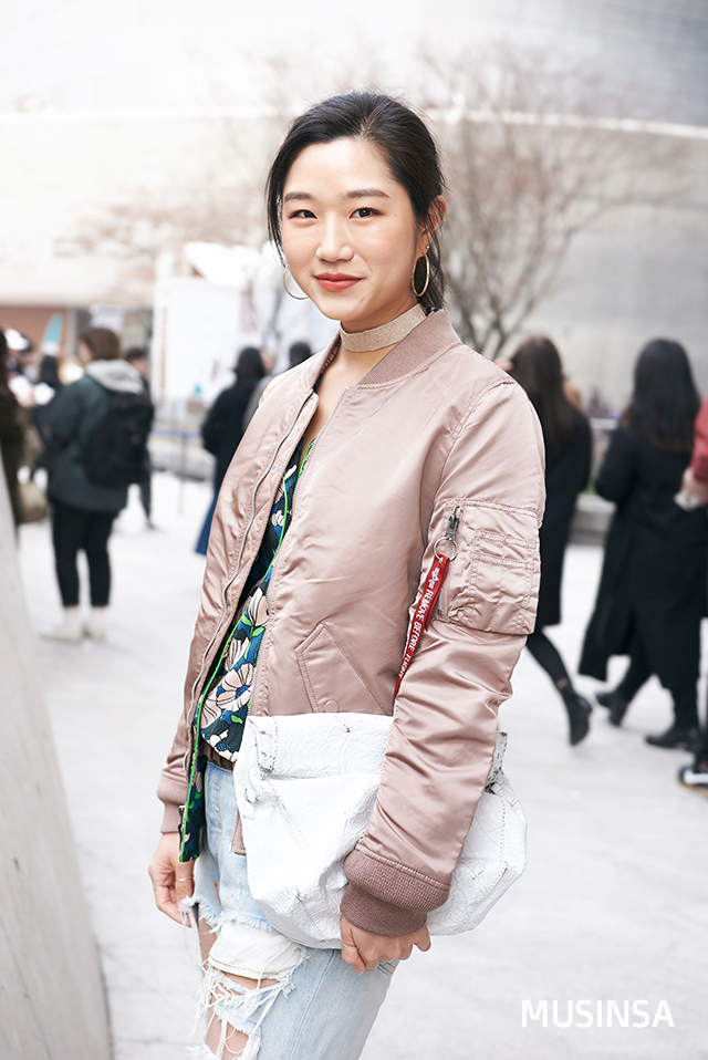 패션위크에서 만난 알파인더스트리 패션위크에서 만난 알파인더스트리