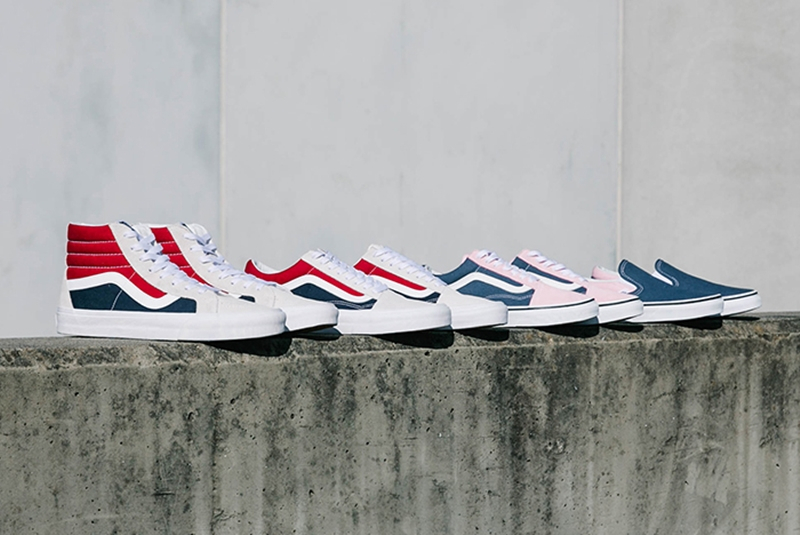 레트로풍의 컬러블록을 더한 반스(VANS)의 스니커즈 팩 레트로풍의 컬러블록을 더한 반스(VANS)의 스니커즈 팩