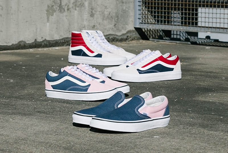 레트로풍의 컬러블록을 더한 반스(VANS)의 스니커즈 팩 레트로풍의 컬러블록을 더한 반스(VANS)의 스니커즈 팩