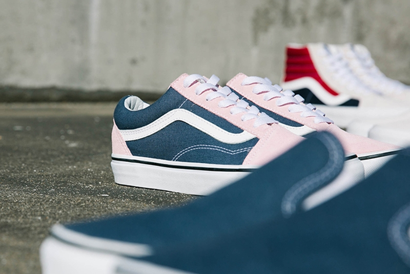레트로풍의 컬러블록을 더한 반스(VANS)의 스니커즈 팩 레트로풍의 컬러블록을 더한 반스(VANS)의 스니커즈 팩