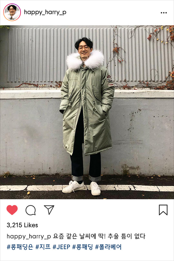 인플루언서가 선택한 패딩, 지프! 인플루언서가 선택한 패딩, 지프!