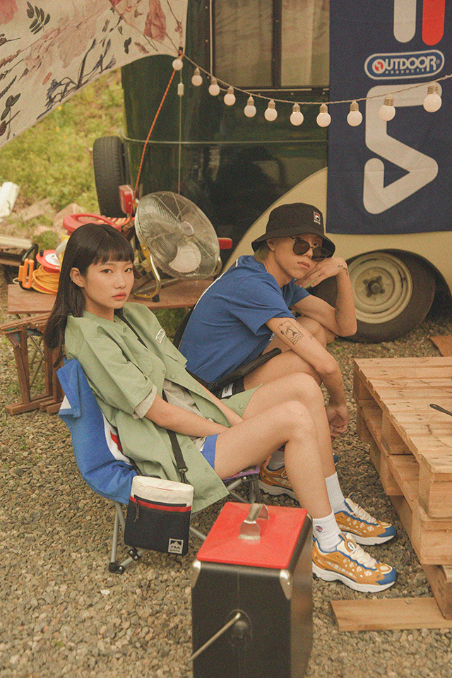 아웃도어 프로덕츠(OUTDOOR PRODUCTS), 휠라(FILA)와 협업 컬렉션 발매 예고 아웃도어 프로덕츠(OUTDOOR PRODUCTS), 휠라(FILA)와 협업 컬렉션 발매 예고
