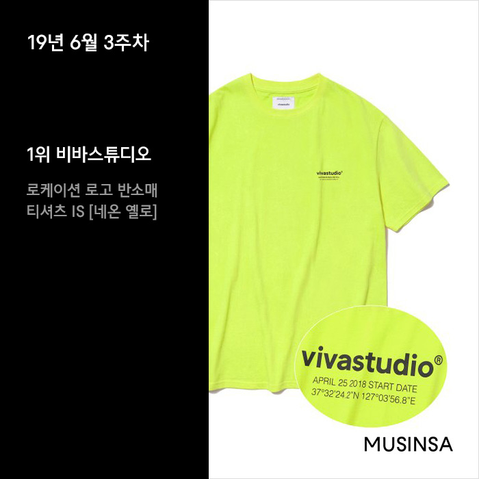 6월 3주차 컬러 반팔 티셔츠 랭킹 : 올여름 유행 컬러가 여기 다 있다 6월 3주차 컬러 반팔 티셔츠 랭킹 : 올여름 유행 컬러가 여기 다 있다