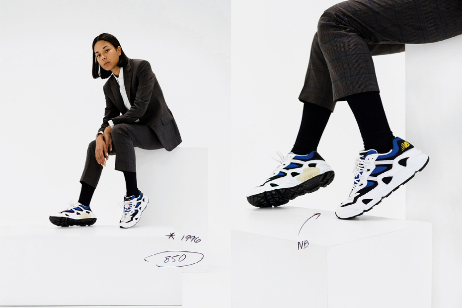 레트로 무드의 뉴발란스(NEW BALANCE)와 보데가(BODEGA) 협업 850 발매 레트로 무드의 뉴발란스(NEW BALANCE)와 보데가(BODEGA) 협업 850 발매