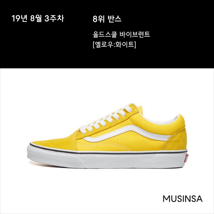8월 3주차 스니커 랭킹 : 재입고 이후 상승세를 탄 아디다스와 푸마 8월 3주차 스니커 랭킹 : 재입고 이후 상승세를 탄 아디다스와 푸마