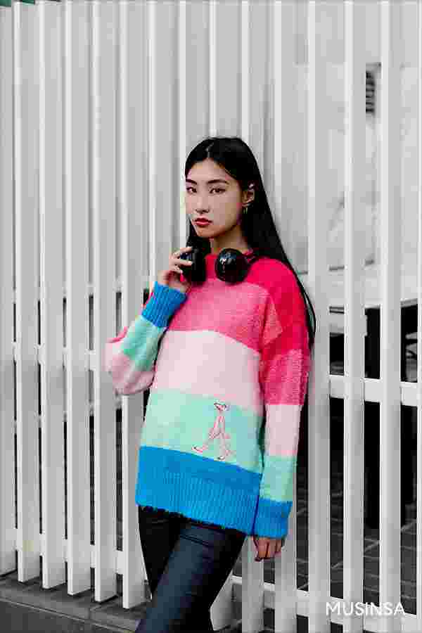 거리에 나타난 핑크팬더? 거리에 나타난 핑크팬더?