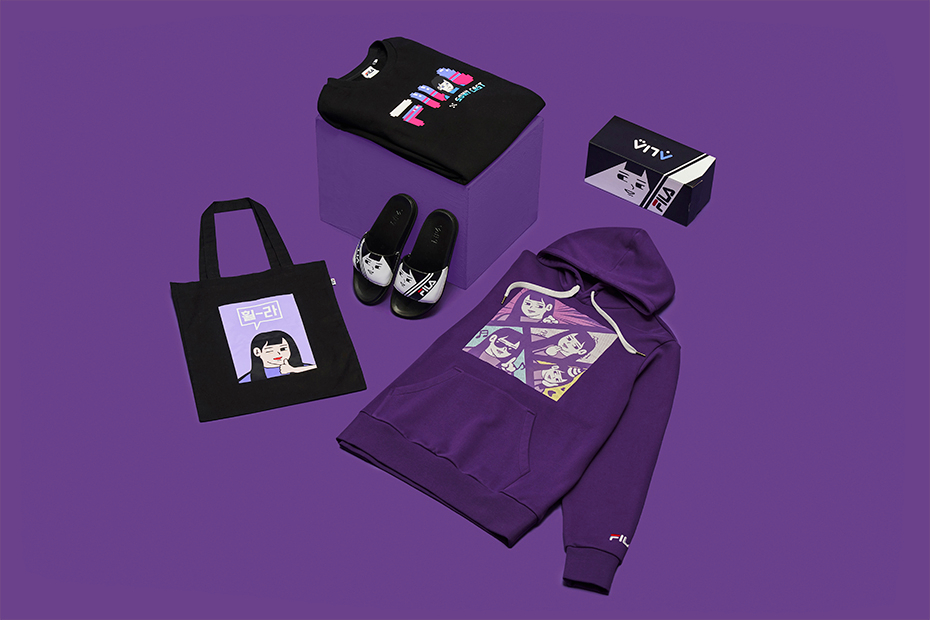 게임 크리에이터의 팬이 되자! 휠라(FILA)의 특별한 협업 컬렉션 발매 게임 크리에이터의 팬이 되자! 휠라(FILA)의 특별한 협업 컬렉션 발매