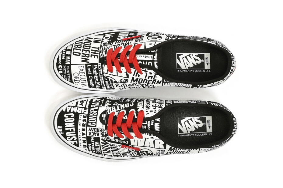 다양한 팬츠와 잘 어울리는 반스(VANS) X 퍼머먼트(FIRMAMENT) 협업 컬렉션 발매 예정 다양한 팬츠와 잘 어울리는 반스(VANS) X 퍼머먼트(FIRMAMENT) 협업 컬렉션 발매 예정