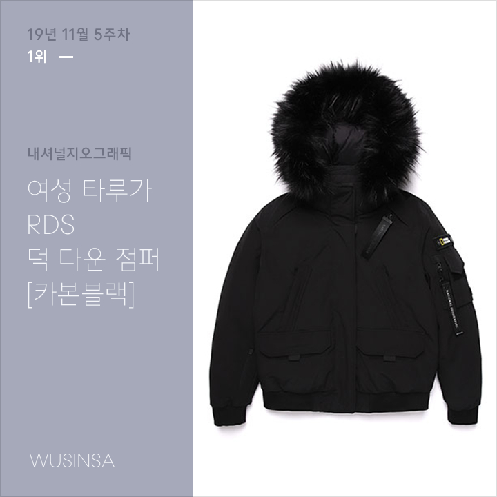 11월 5차 우신사 주간 랭킹 : 1위로 존재감 증명한 내셔널지오그래픽 숏패딩 11월 5차 우신사 주간 랭킹 : 1위로 존재감 증명한 내셔널지오그래픽 숏패딩